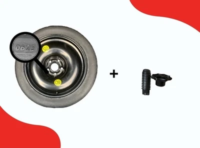 Ersatzrad Notrad Reserverad 17" fur VOLKSWAGEN VW T-ROC mit Befestigungsschraube - Bild 1 von 4