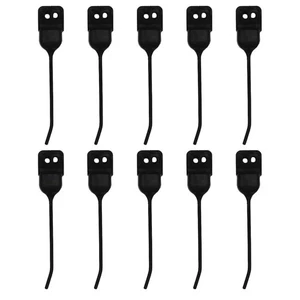 10 LH Rubber Mounted Teeth Fits Ford Holland 216 256 258 259 Models 580848M1 - Picture 1 of 12