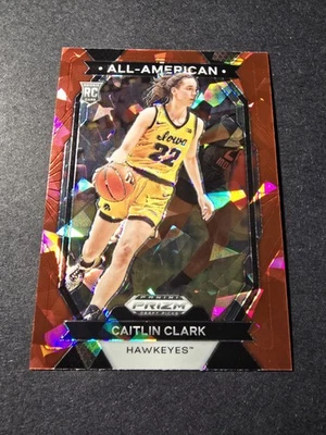2024 Panini Prizm Draft Picks - All-American Caitlin Clark #23 Red Ice Prizm - Image 1 of 2