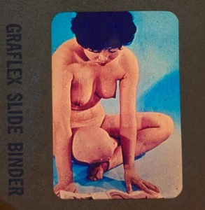 Vintage 1950's Nude 35mm Graflex Transparency Slide Pin-up Girl Model 9020GL124 - Imagen 1 de 1