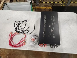 Inverter onda sinusoidale pura 10000W 12V a 120V inverter di potenza 80nuovo vendita secondaria - Foto 1 di 5