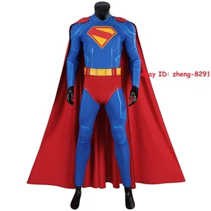 2025 Superman Cosplay Underwear+belt+cloak （Excluding jumpsuit）Halloween Costume - Picture 1 of 5