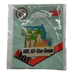 2003 NHL All-Star Hockey Game South Florida Collector Lapel Pin - Picture 1 of 3