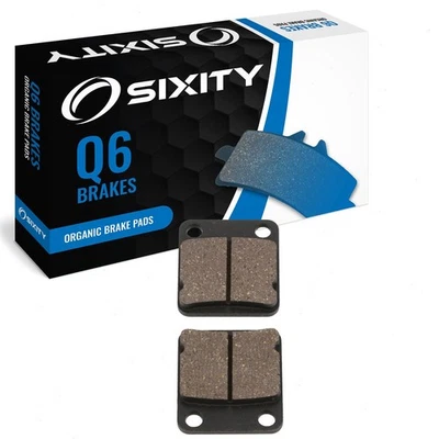 Front Organic Brake Pads 2005-2006 UM United Motors Matrix 150 XX Set Full li - Image 1 of 4