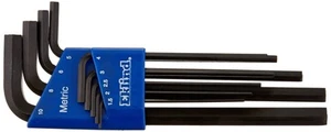 EKLIND 10609 Chiave a brugola esagonale a L - set 9pz metriche MM misure 1,5-10 serie lunga - Foto 1 di 4
