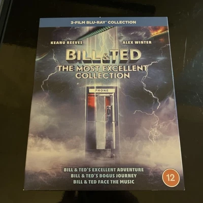 Bill & Ted's Most Excellent Collection Blu-ray 3 x Discs HMV Exclusive - Image 1 of 4