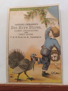 Rebhuhn & Richardson's Bienenstockläden. Philadelphia Turkey Christmas (P17) - Bild 1 von 4