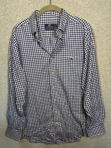 Vineyard Vines Herren Tucker Hemd Gr. M, blau kariert, Classic Fit - Bild 1 von 4