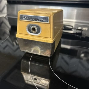 Vintage OK AUTO-STOP elektrischer Bleistiftspitzer, Modell WH300U - Bild 1 von 8