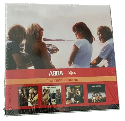 ABBA 4 Original Albums 2010 4-CD box set - Image 1 of 2