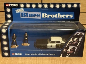 CORGI 06001 BLUES BROTHERS MOBILE MODELLAUTO + JAKE  & ELWOOD FIGURE - Bild 1 von 3