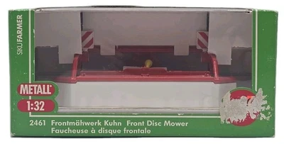 Siku 2461 - Kuhn Front Disc Mower 1:32 Diecast Farm Tractor Accessory Boxed - Image 1 of 2