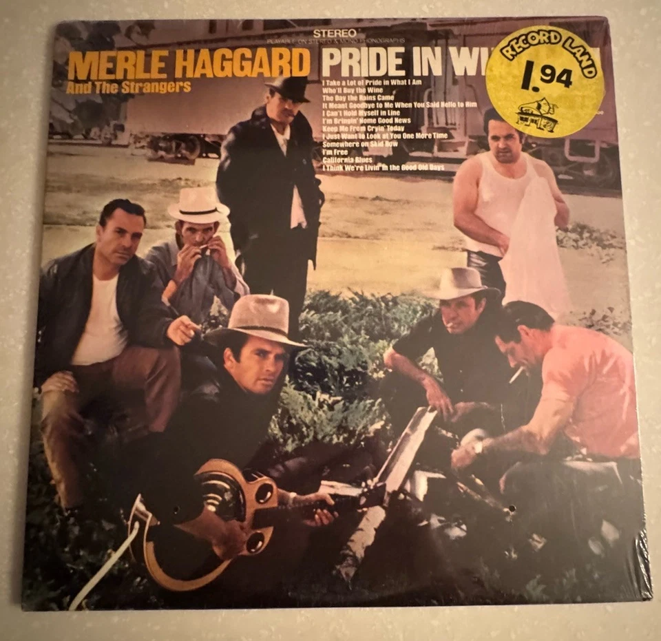 Merle Haggard-Pride In What I Am -Vinyl-LP-“Sealed”- 1969 Capitol SM-168-Album - Image 1 of 2