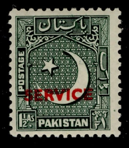 PAKISTAN GVI SG O28, 11/2a graugrün, M neuwertig. - Bild 1 von 1