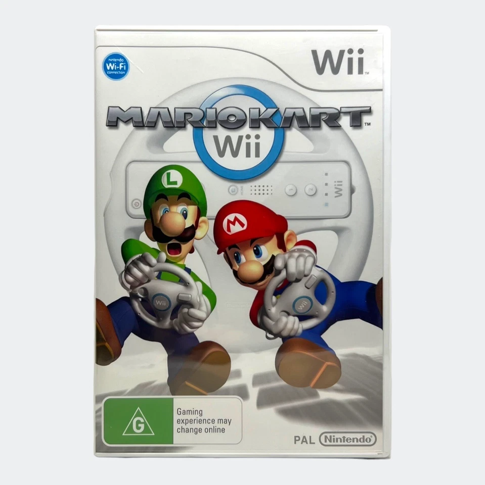 Mario Kart Wii Game PAL Australia Nintendo Wii U Compatible - Brand New Sealed - Image 1 of 4