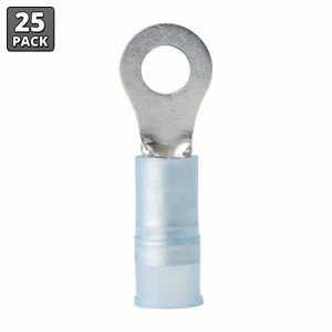 Ancor 210212 16-14 AWG #8 Nylon Ring Terminals - 25 Pack - Picture 1 of 1