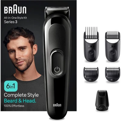 Braun Haarschneidemaschine All-in-One Style Kit MGK3410 Bodygroomer Set - Bild 1 von 4