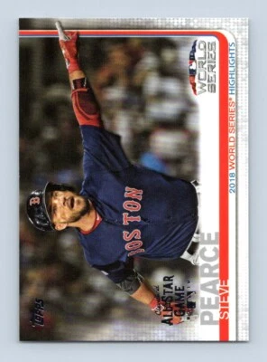 2019 Topps ASG Foil Stamp #275 Steve Pearce Boston Red Sox WSH - Image 1 of 2