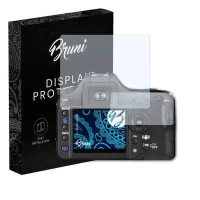 Bruni 2x Protective Film for Pentax K100D Screen Protector Screen Protection - Image 1 of 4