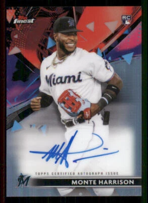 2021 Finest Auto Refractors #FAMH Monte Harrison - Image 1 of 2