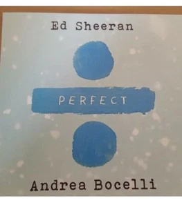 ED SHEERAN & ANDREA BOCELLI “PERFECT” WARNERS BRAZILIAN CD PROMO - Bild 1 von 2