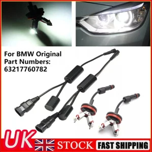 For BMW E92 E93 E71 E70 LCI E90 E91 X5 LED Angel Eyes Marker Halo Light H8 Bulb· - Picture 1 of 19