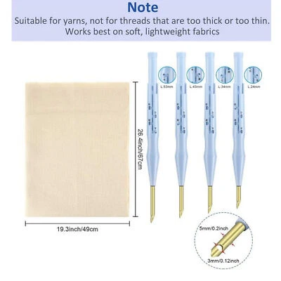 Tissu de coton beige Aida Point de croix Tissu Broderie Tissu Croix - Photo 1/4