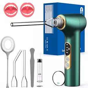 Tonsil Stone Removal Kit, Tonsil Stone Remover Vacuum with Built-In Blue Light - Picture 1 of 12