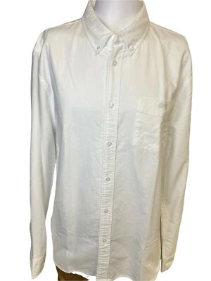 Camisa abotonada manga larga Frank Oxford Stussy para hombre - blanca - XL - [111939] Foto 1 de 4