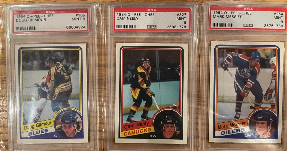 1984-85 O-PEE-CHEE NHL HOCKEY CARD  *** YOU PICK FROM LIST *** ALL PSA 9 - Image 1 of 1