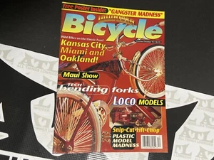 Lowrider Bicycle Magazine - Nov/Dec 95 - NOS With Poster - Models Pedal Cars - Picture 1 of 4