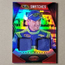 2016 Casey Mears Certified Racing Sprint Cup Swatches Mirror Red 66/75 #SCS-CM
