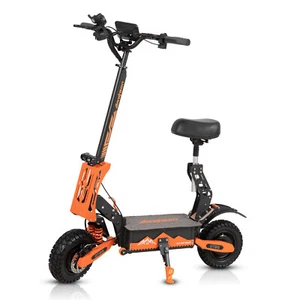 5600W 60V 27AH Foldable Electric Scooter Adult Dual Motor 11in Off-Road Tire I0 - Picture 1 of 21