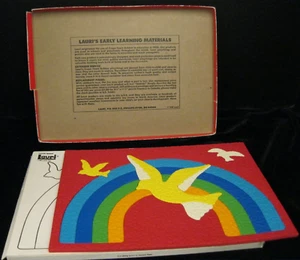 LAURI VINTAGE LR-2154 RAINBOW PUZZLE 1987 LAURI, INKL. KREPP MOOSGUMMI KOMPLETT - Bild 1 von 4