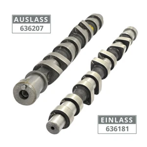 Nockenwelle Einlass+Auslass für Opel 1.4 1.6 636181 636207 - Bild 1 von 3