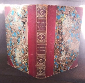 Antique Dickens's Works 1866, The Uncommercial Traveller, Hurd & Houghton - Used - Picture 1 of 5