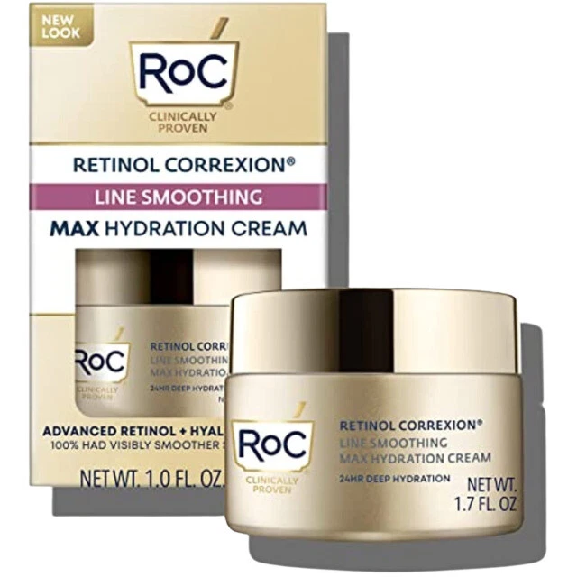 RoC Retinol Correxion Max Daily Hydration Anti-Aging Moisturizer (lot Of 2) - Image 1 of 1