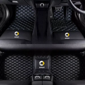 For Smart All Series Car Foot Mats Auto Carpet Liner Mats Rugs Right-hand Drive - Picture 1 of 59
