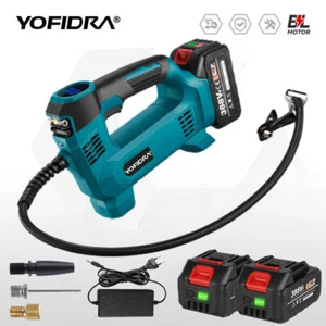 Compressore ad Aria Portatile a Batterie Gonfiatore Pompa Auto Moto con Batteria - Bild 1 von 16