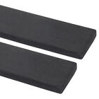 2Pcs 39.4" x 2" x 0.4" EVA Anti-Vibration Pads, Black