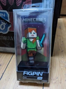 Minecraft Alex Glitter Figpin NYCC 2023 Limited 500 IN HAND  - Picture 1 of 2