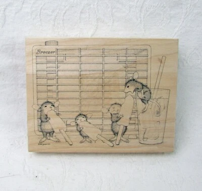 Sellos de goma House Mouse 258 Stampa Rosa. Verano, paletas, amigos Foto 1 de 3