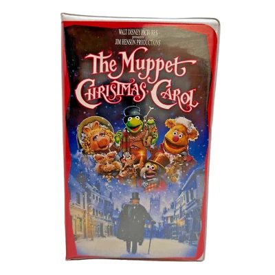 The Muppet Christmas Carol (Clamshell VHS, 1993) Disney/ Jim Henson - Image 1 of 4