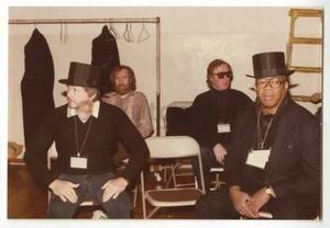 Jim Henson, Charles Bronsan & Michael Caine - Original Vintage P. Warrack Photo - Picture 1 of 1