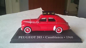 1/43 PEUGEOT 203 CASABLANCA 1960 DEAGOSTINI ALTAYA IXO IST - Picture 1 of 9