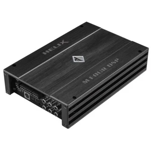 HELIX M FOUR DSP 4x100W RMS AMP WITH INTEGRATED 10-CHANNEL DSP HI-INPUT, NEW - Picture 1 of 4