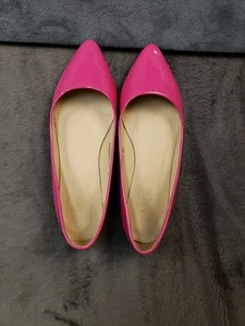 Ballerine donna Bella Marie a punta in pelle verniciata fucsia taglia 8,5 - Foto 1 di 10