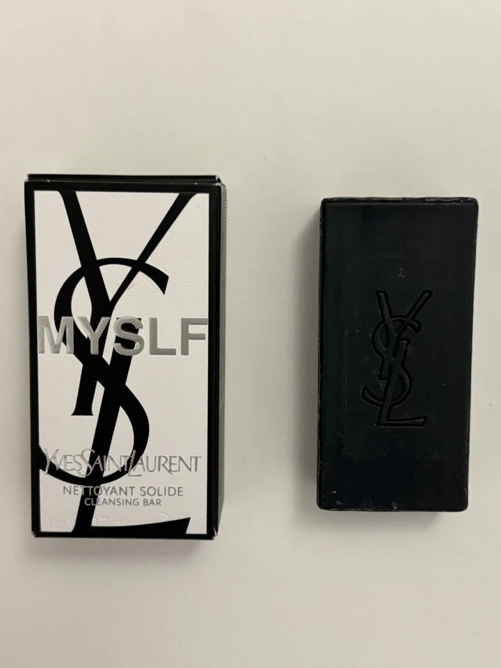Mini barra limpiadora de jabón para hombre Yves Saint Laurent MYSLF 20 g cara/barba/pelo/cuerpo Foto 1 de 1