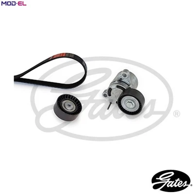 VRIBBED BELT SET K296PK1660 FOR BMW 3/X/Van/G01/5/G1/SAV/F97/F90/Gran/Turismo - Image 1 of 4