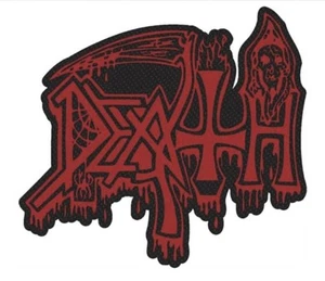 Parche tejido con logotipo de Death Scream Bloody Gore D017P - Imagen 1 de 2